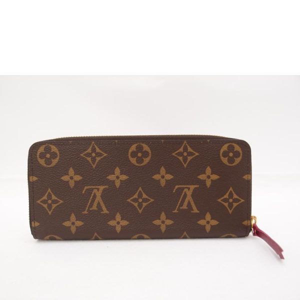 75300 2 Louis Vuitton Portefeuille Clemence Monogram Wallet Fuchsia