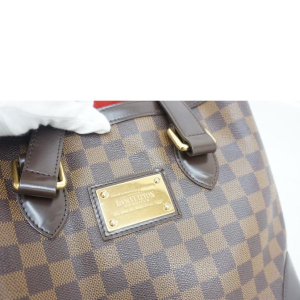 75318 7 Louis Vuitton Hampstead PM Tote Bag Damier Ebene