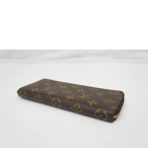 75342 3 Louis Vuitton Clemence Wallet Monogram Fuchsia Pink