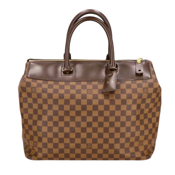 75350 1 Louis Vuitton Greenwich PM Damier Ebene Travel Bag Brown