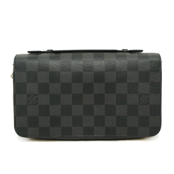 75352 1 Louis Vuitton Zippy XL Wallet Damier Graphite