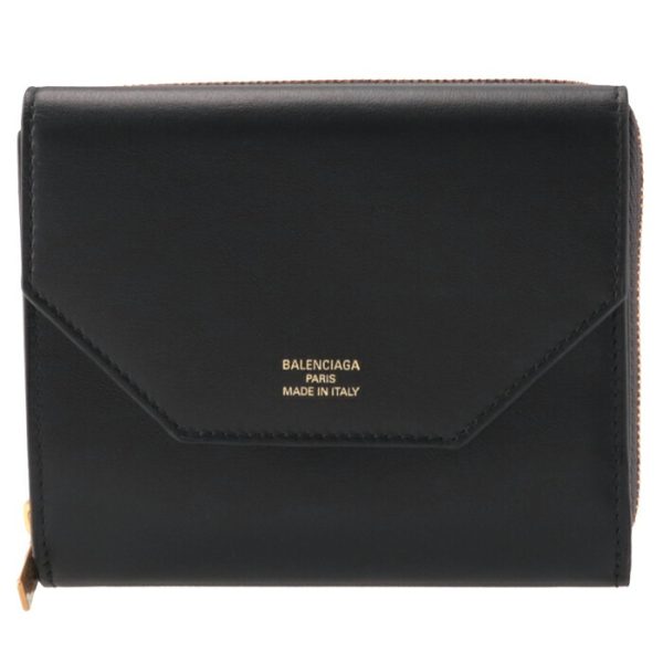 7537622aaby 1 Balenciaga Envelope Tri fold Wallet