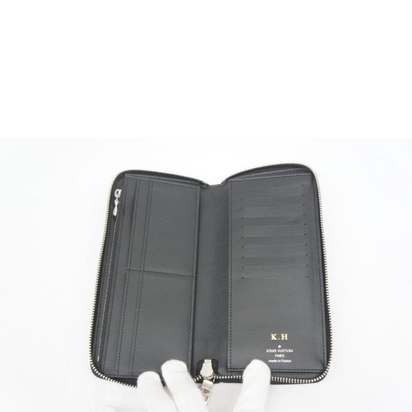 75397 4 Louis Vuitton Zippy Wallet Vertical Epi Black