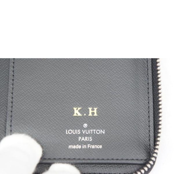 75397 7 Louis Vuitton Zippy Wallet Vertical Epi Black