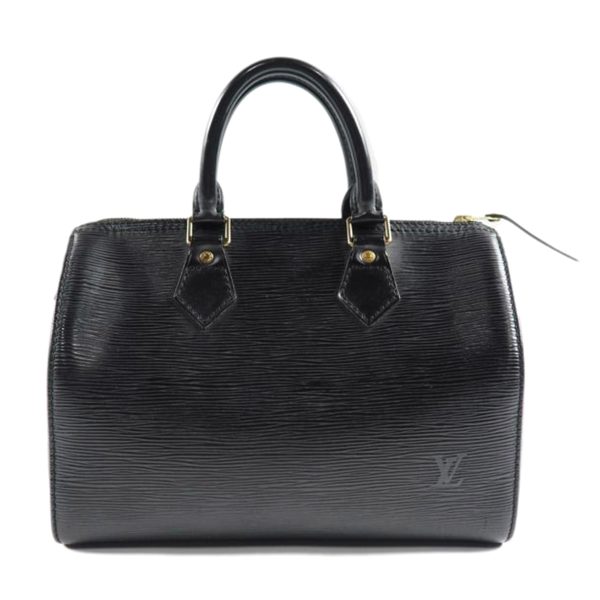 75424 1 Louis Vuitton Speedy 25 Handbag Epi Noir