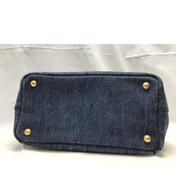 75463 3 PRADA Mini Canapa Denim Black