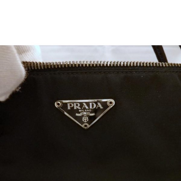 75520 5 PRADA Nylon Tote Black