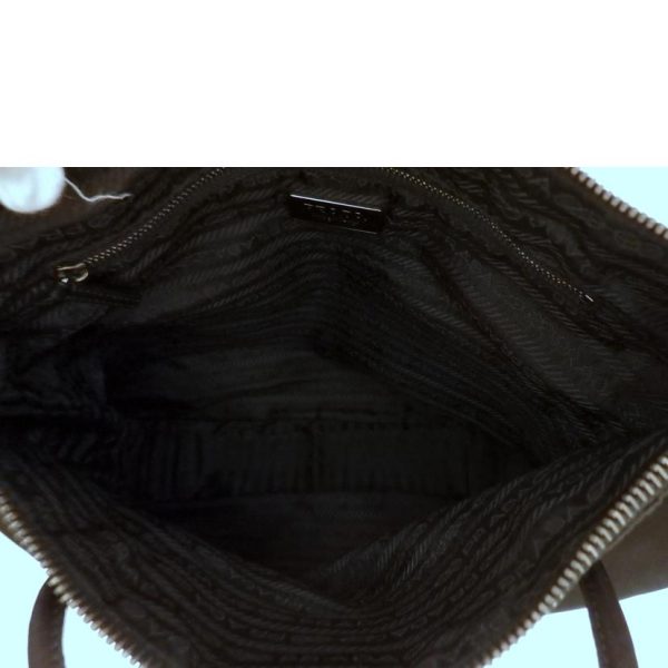 75520 6 PRADA Nylon Tote Black