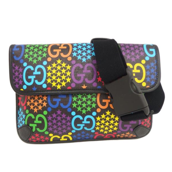 75526 1 Gucci GG Psychedelic Belt Bag