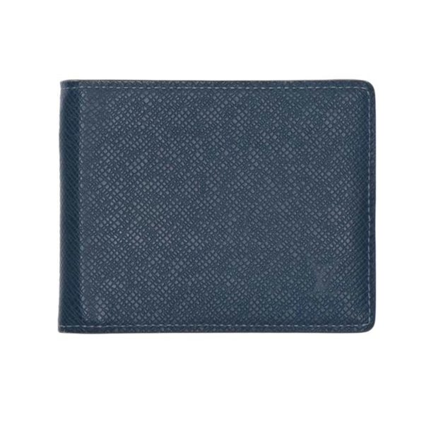 75558 1 Louis Vuitton Money Clip Wallet Blue