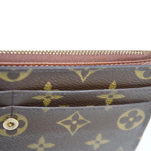 75565 7 Louis Vuitton Portefeuil Sarah Monogram Wallet Brown