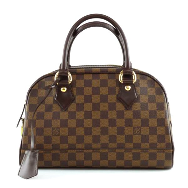 75570 1 Louis Vuitton Duomo Damier Ebene Handbag Brown