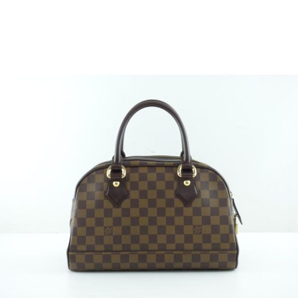 75570 2 Louis Vuitton Duomo Damier Ebene Handbag Brown