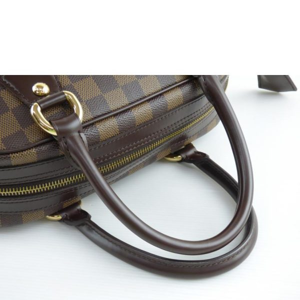 75570 4 Louis Vuitton Duomo Damier Ebene Handbag Brown