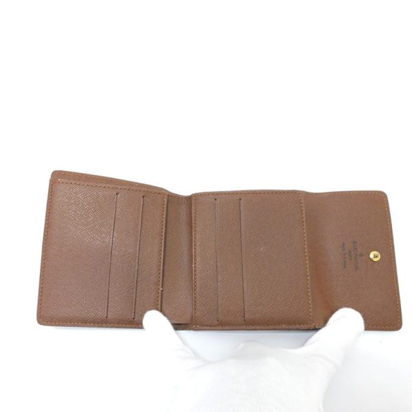 75626 4 Louis Vuitton Portomone Bier Cult Credit Monogram Wallet Brown