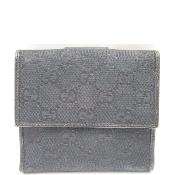 75701 2 Gucci GG Canvas W Hook Wallet