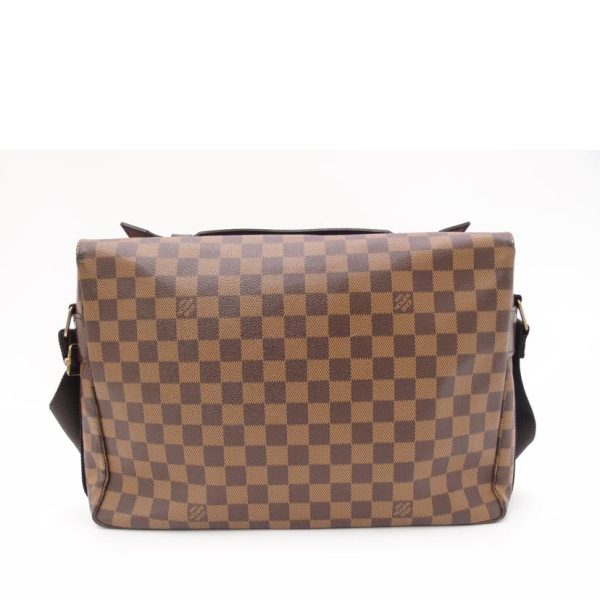 75718 2 Louis Vuitton Broadway Damier Handbag Ebene Brown