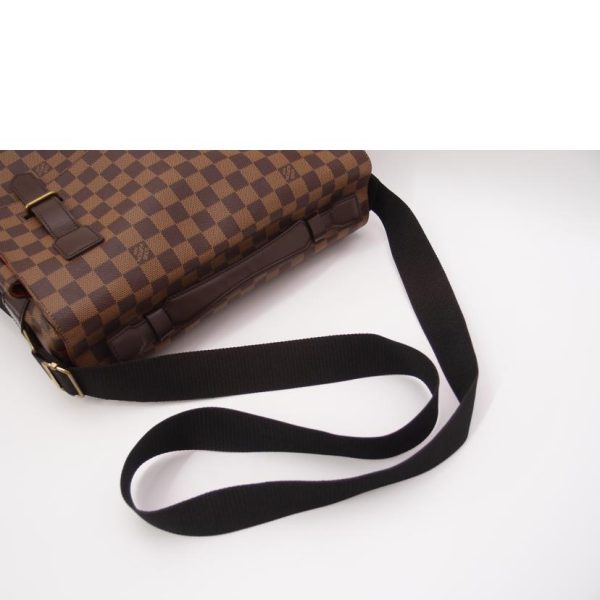 75718 4 Louis Vuitton Broadway Damier Handbag Ebene Brown