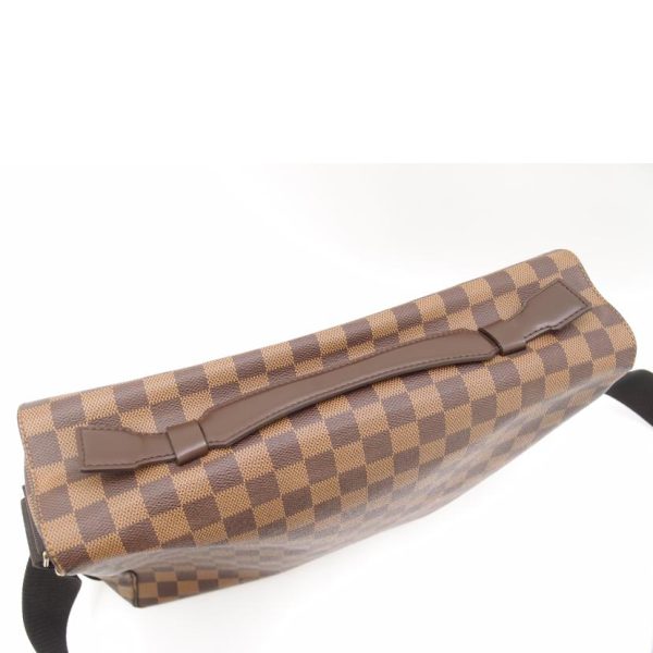 75718 9 Louis Vuitton Broadway Damier Handbag Ebene Brown