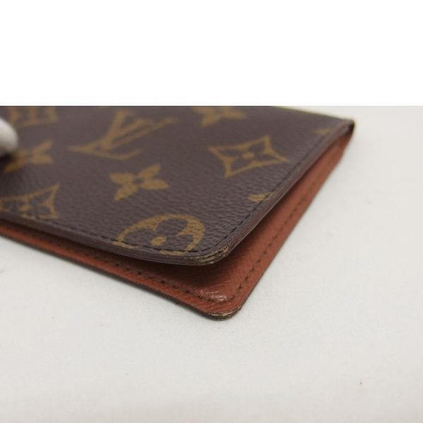 75725 8 Louis Vuitton Vertical Pass Case Monogram Brown