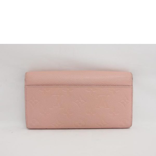 75745 2 Louis Vuitton Portefeuil Sala Wallet Monogram Embrunte Rose Ballerine