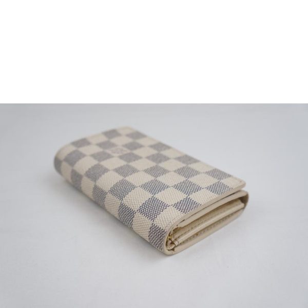 75755 3 Louis Vuitton Portefeuil Tresor Damier Azur