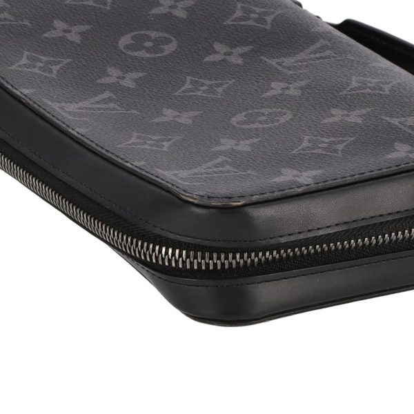 75784 7 Louis Vuitton Zippy XL Monogram Wallet Black