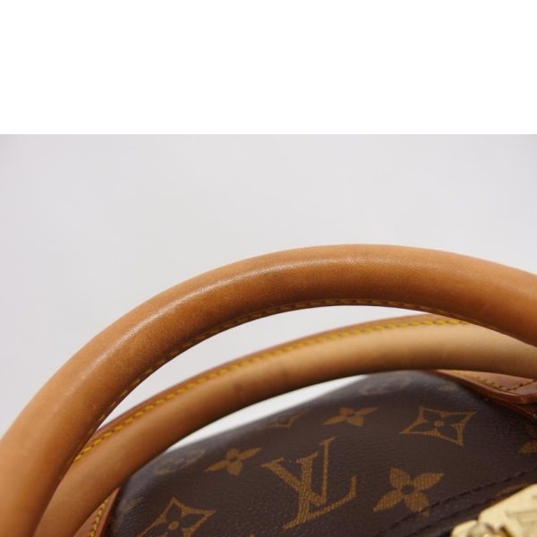 75787 11 Louis Vuitton Keepall Bandouliere 60 Monogram Bag Brown