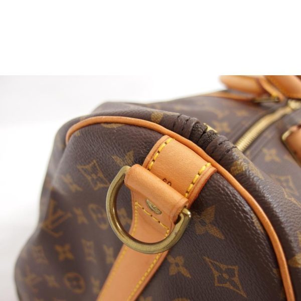 75787 9 Louis Vuitton Keepall Bandouliere 60 Monogram Bag Brown