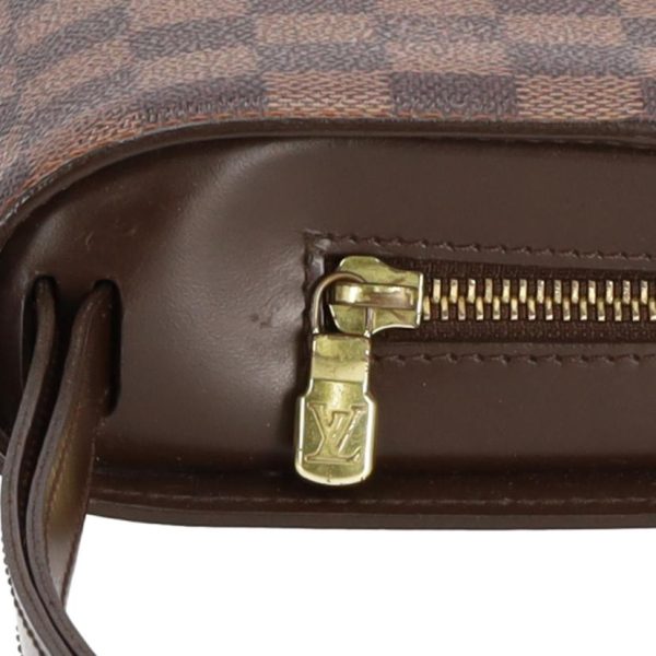 75821 6 Louis Vuitton Saint Louis Damier Handbag Ebene Brown