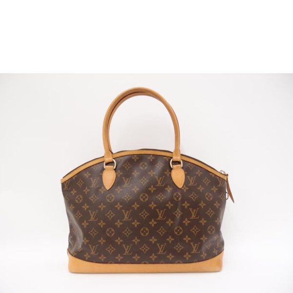 75831 2 Louis Vuitton Lockit Horizontal Monogram Tote Bag Brown