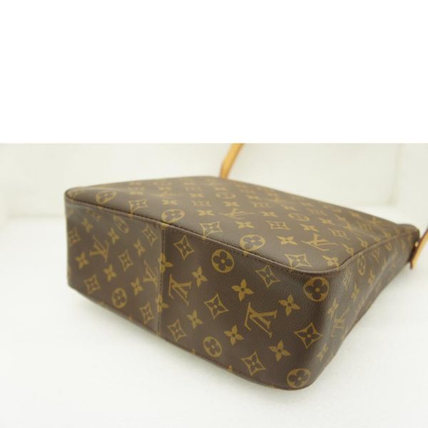 75848 3 Louis Vuitton Looping GM Monogram Handbag Brown