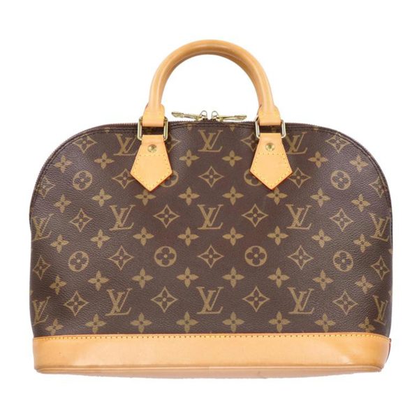 75916 1 Louis Vuitton Alma Monogram Handbag Brown