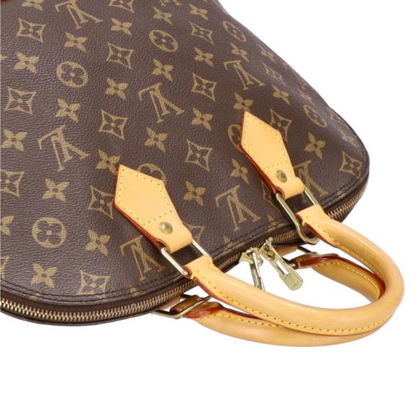 75916 3 Louis Vuitton Alma Monogram Handbag Brown