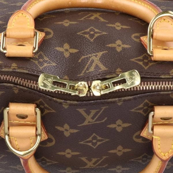 75916 6 Louis Vuitton Alma Monogram Handbag Brown