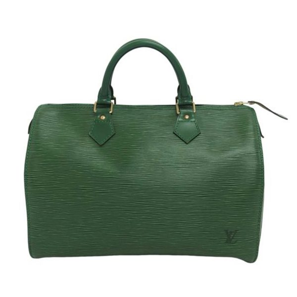 75930 1 Louis Vuitton Speedy 30 Bag Epi Leather Borneo Green