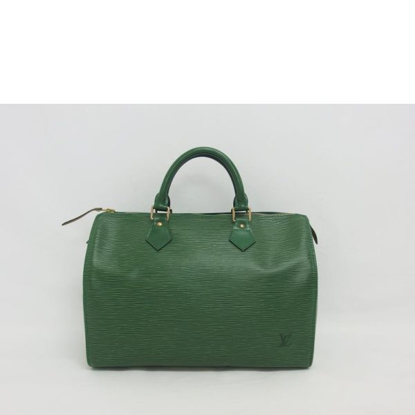 75930 2 Louis Vuitton Speedy 30 Bag Epi Leather Borneo Green