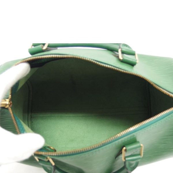 75930 6 Louis Vuitton Speedy 30 Bag Epi Leather Borneo Green