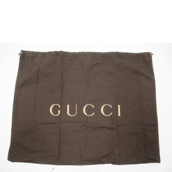 75930 7 Gucci GG Nylon Canvas Tote Bag Dark Brown