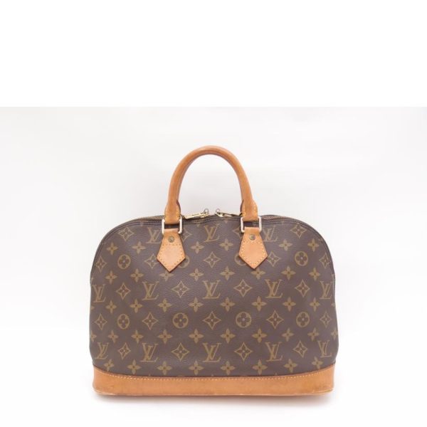 75953 2 Louis Vuitton Alma Handbag Monogram Brown