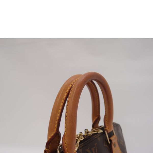 75953 4 Louis Vuitton Alma Handbag Monogram Brown