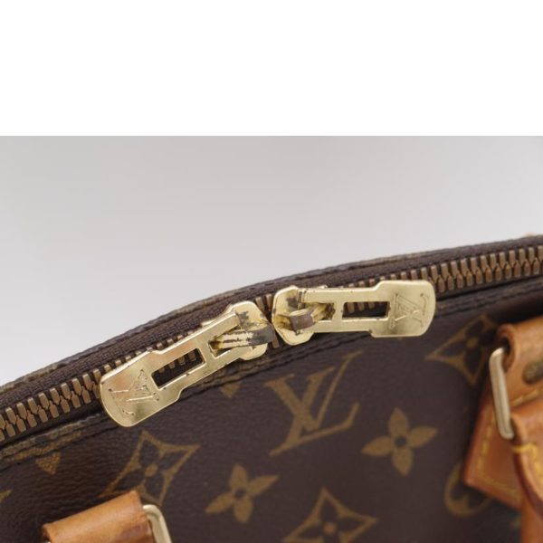 75953 6 Louis Vuitton Alma Handbag Monogram Brown