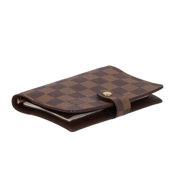 75985 4 Louis Vuitton Agenda PM Monogram Wallet Brown