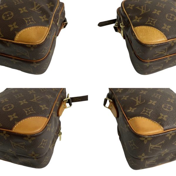 759k759 19961 8 Louis Vuitton Amazon Monogram Leather Mini Shoulder Bag Brown