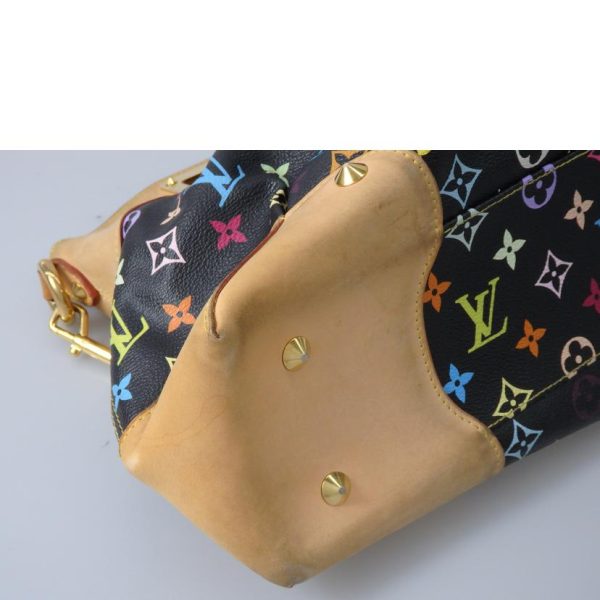 76043 9 Louis Vuitton Judy GM Monogram Multicolor Shoulder Bag Brown