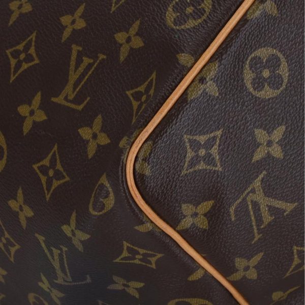 76203 6 Louis Vuitton Keepall 50 Monogram Handbag Brown