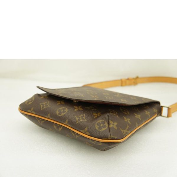 76210 3 Louis Vuitton Musette Salsa Short Monogram Bag Brown