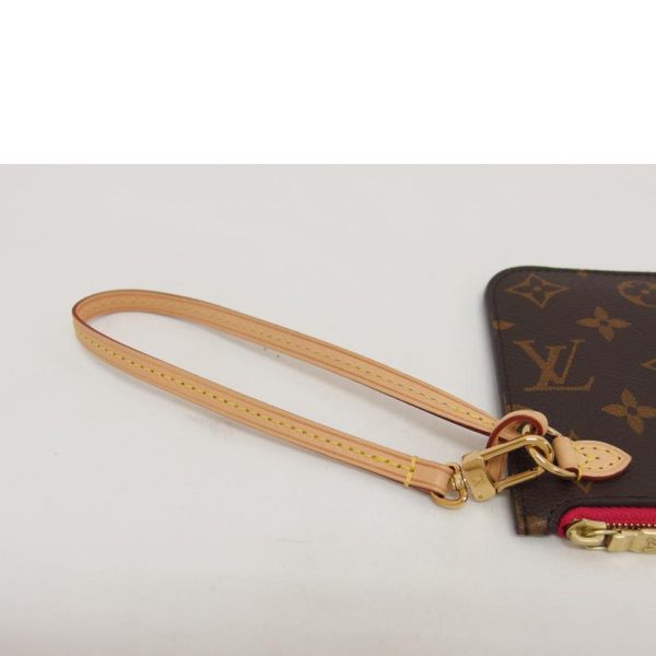 76227 4 Louis Vuitton Neverfull PM Pouch Monogram Brown