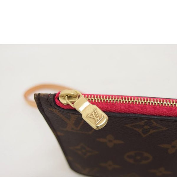 76227 5 Louis Vuitton Neverfull PM Pouch Monogram Brown