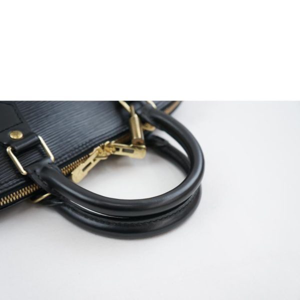 76296 3 Louis Vuitton Alma Epi Noir Black